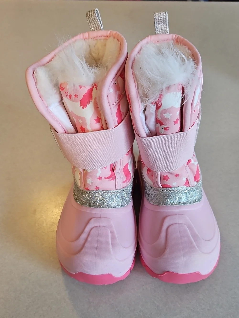 Pink Unicorn Snowboots